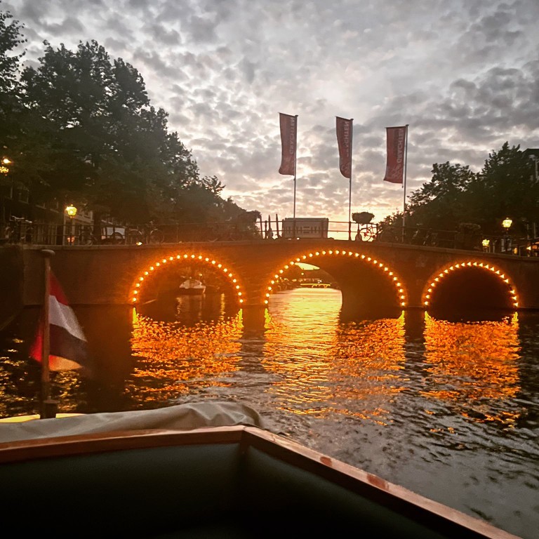 sunset cruise amsterdam